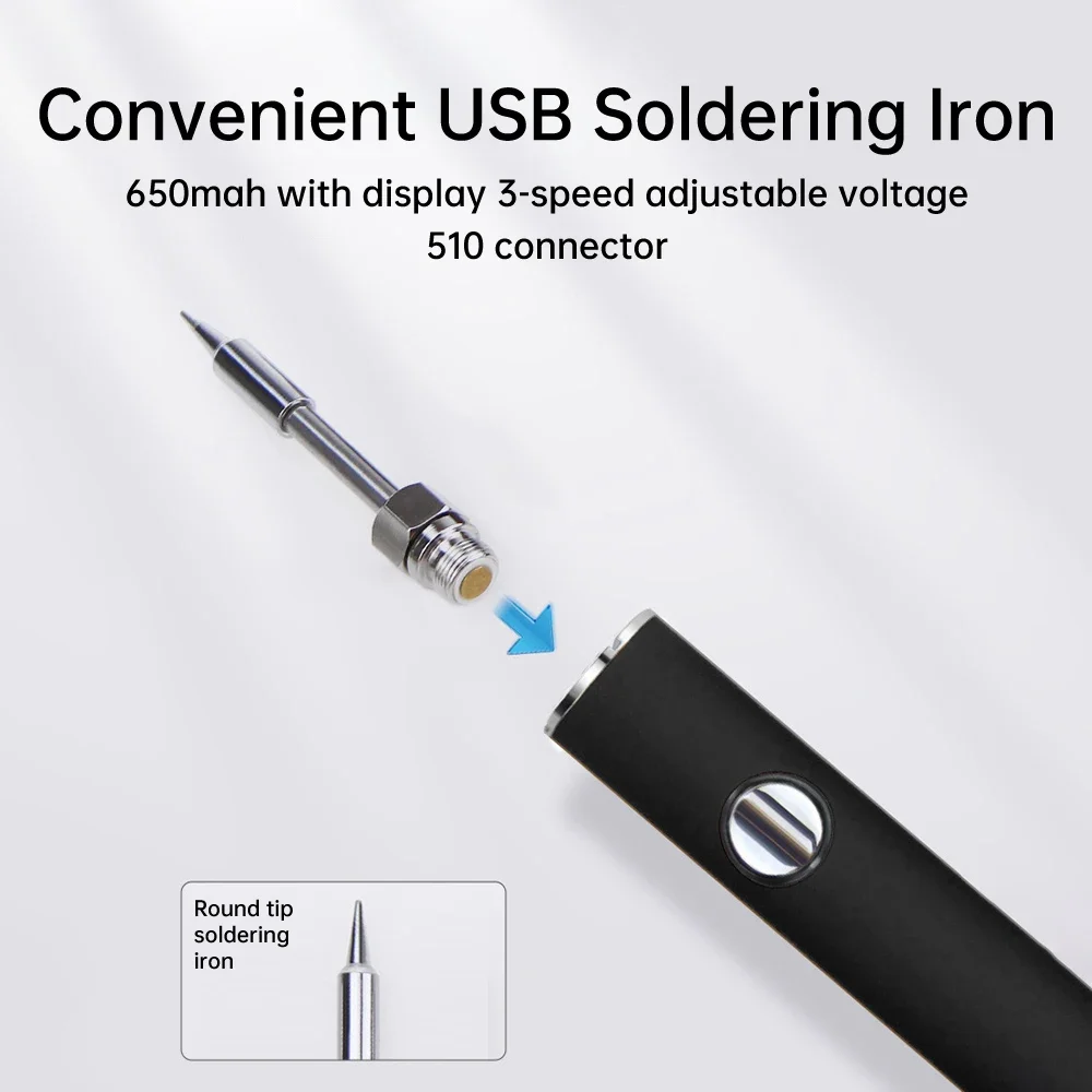 Flux Pen Electronics - Kit de soldador inteligente 510 Voltaje