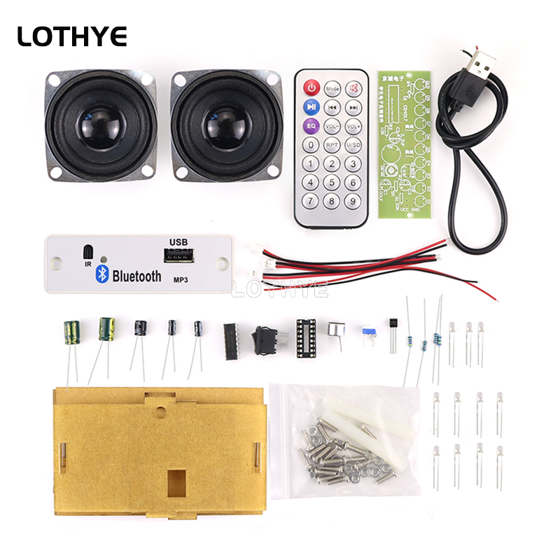 Learn Diy Electronics - Mini Amplificador de Audio Bluetooth 3W*2,