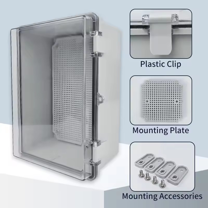 Diy Electronics Housing - Caja de conexiones de energía ABS