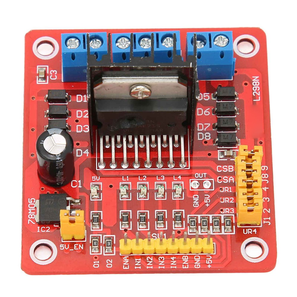 L298N Motor Driver - Módulo Controlador de Motor Paso a