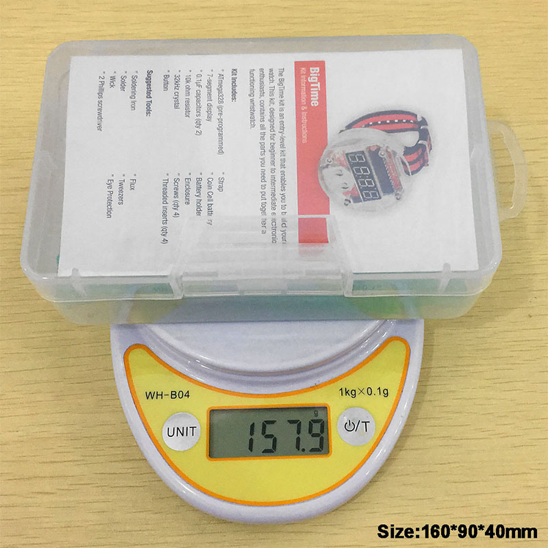 Kit LED de un solo Chip, reloj - Learn Diy Electronics reseña y precio