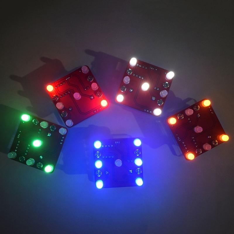 Kit de dados LED con vibración - Best Diy Electronics Kits reseña y precio