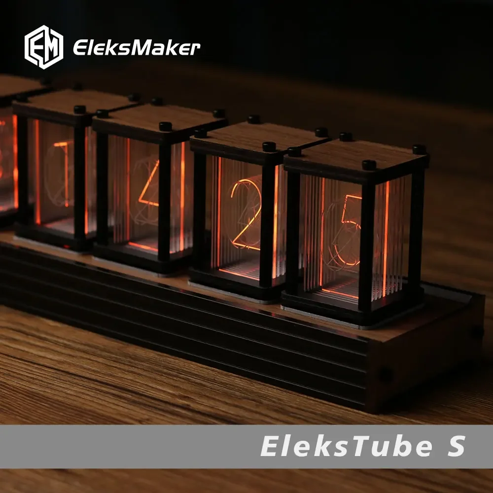 Reloj de tubo Nixie RGB, reloj - Diy Electronics Ideas reseña y precio