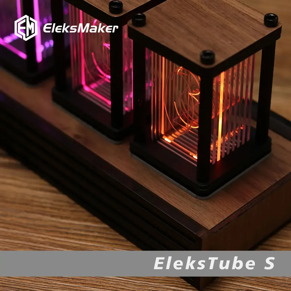 Reloj de tubo Nixie RGB, reloj - Diy Electronics Ideas reseña y precio