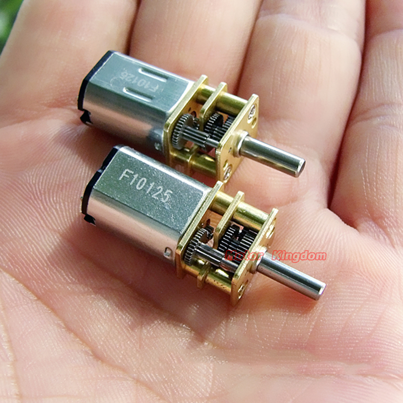 DC 3V 145RPM Motor de engranaj - Diy Electronics Motor reseña y precio