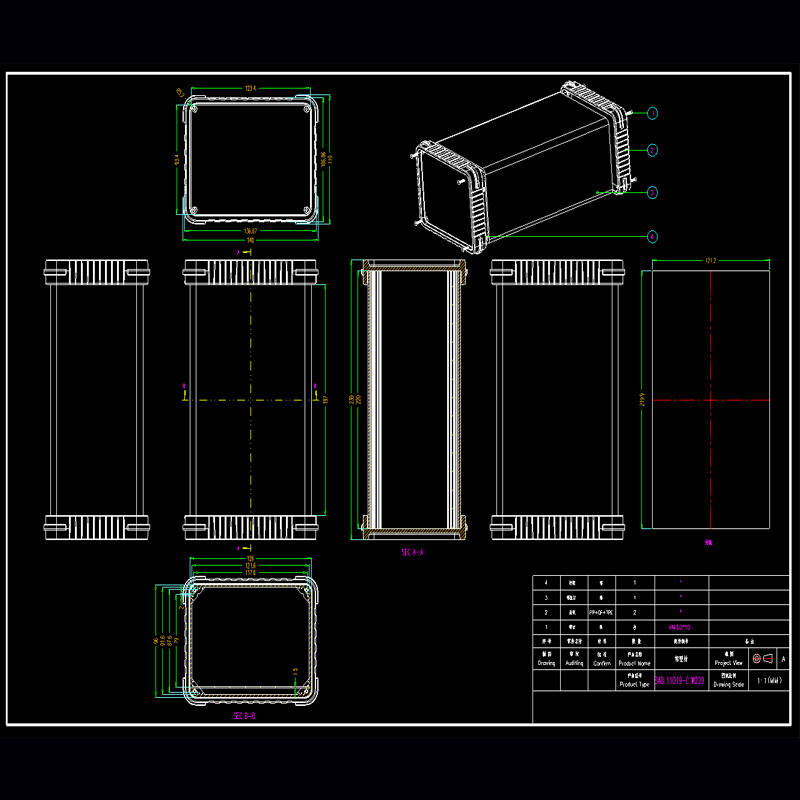 Caja de conexiones de aluminio - Diy Enclosure For Electronics reseña y precio