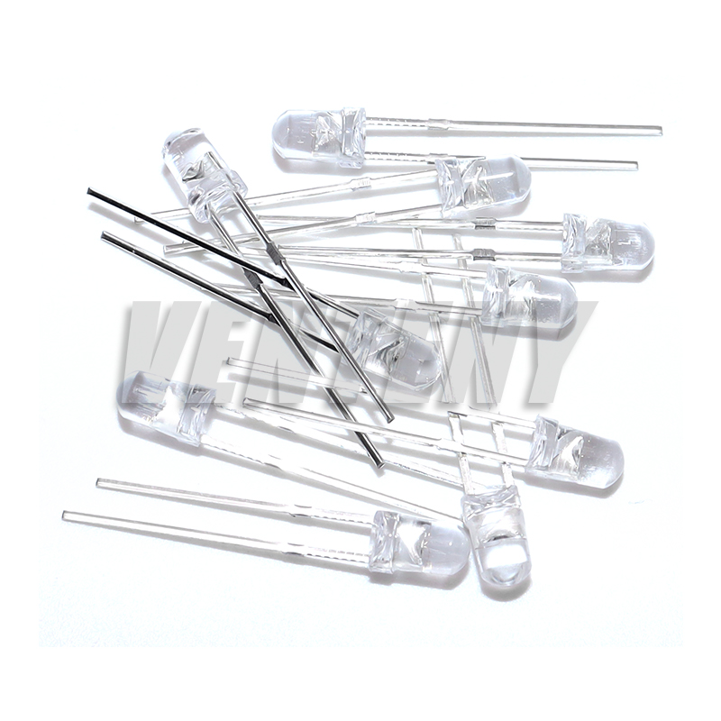 100 Uds 3mm diodo LED Ultra br - Diy Electronic Components reseña y precio