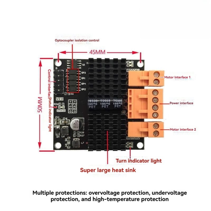 Módulo controlador de motor co - L298N Motor Driver reseña y precio