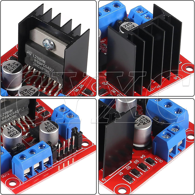 1-10PCS L298N Stepper Motor Dr - L298N Motor Driver reseña y precio