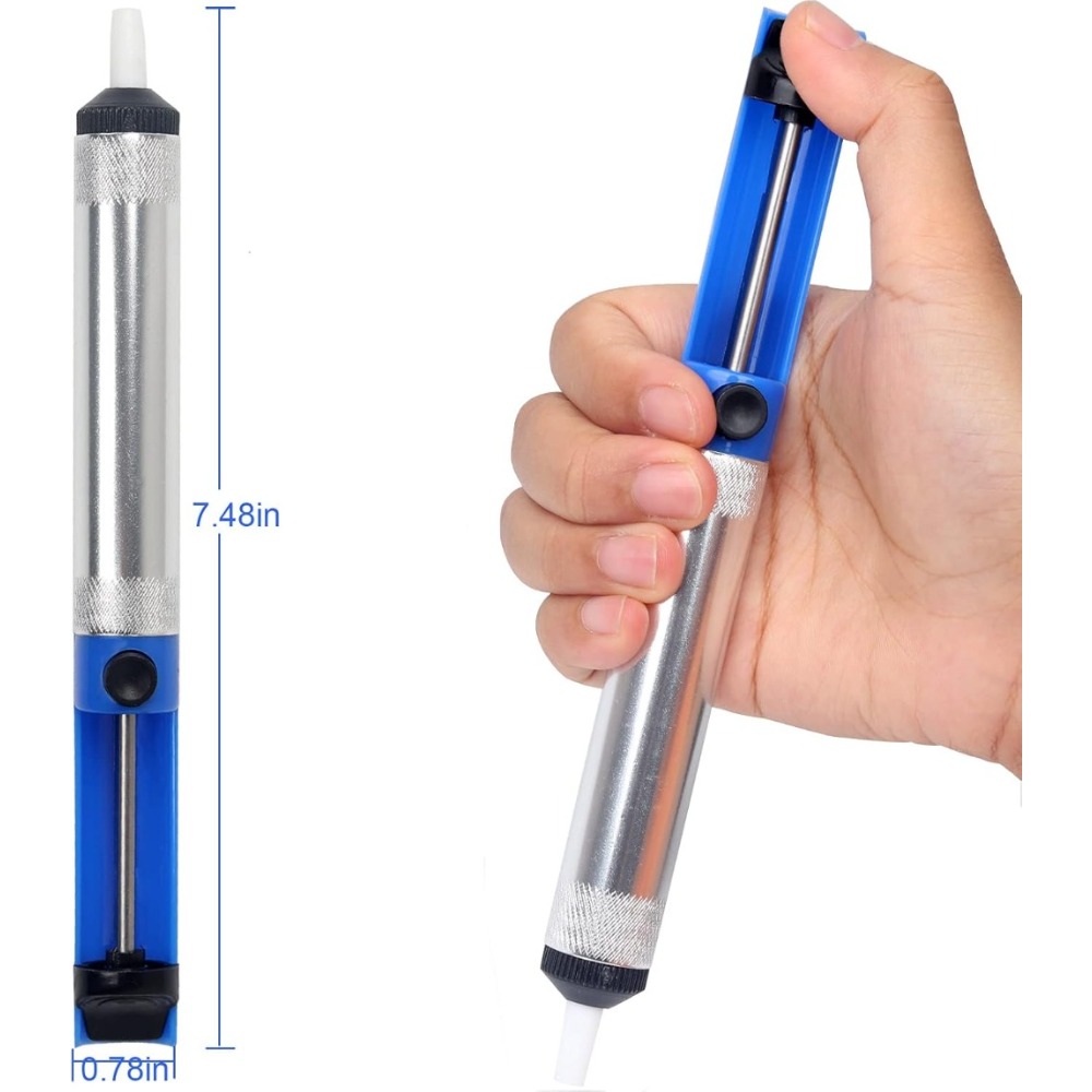 Bomba desoldadora de aluminio, - Flux Pen Electronics reseña y precio