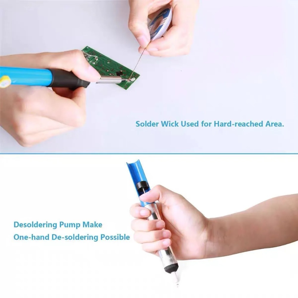 Bomba desoldadora de aluminio, - Flux Pen Electronics reseña y precio