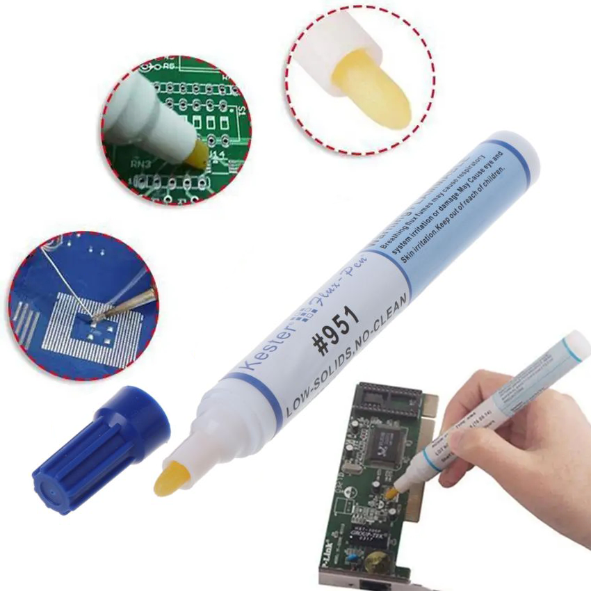 Pluma fundente de colofonia pa - Flux Pen Electronics reseña y precio