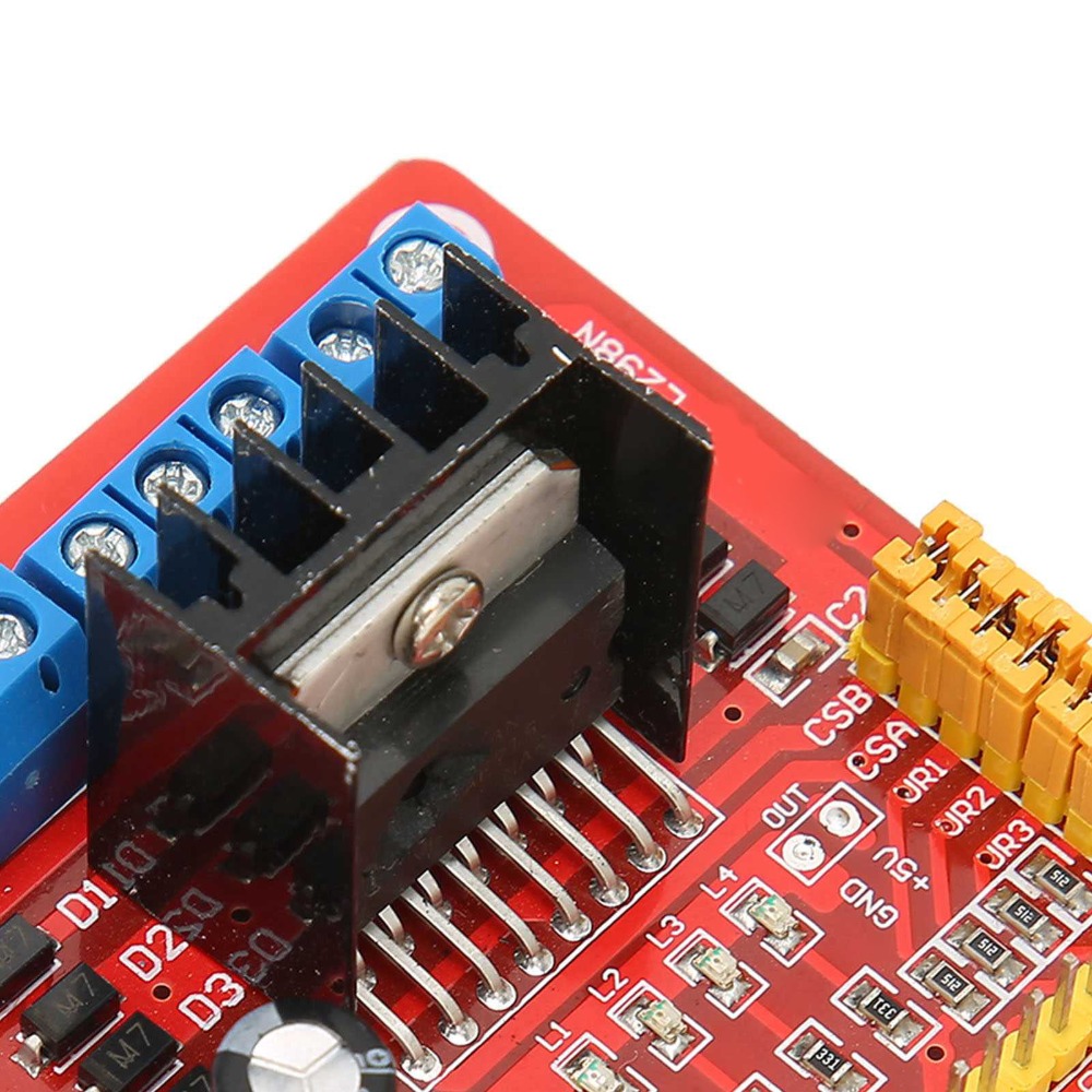 Módulo Controlador de Motor Pa - L298N Motor Driver reseña y precio