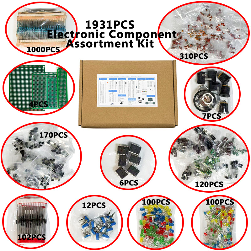Kit de Componentes Electrónico - Diy Electronic Components reseña y precio