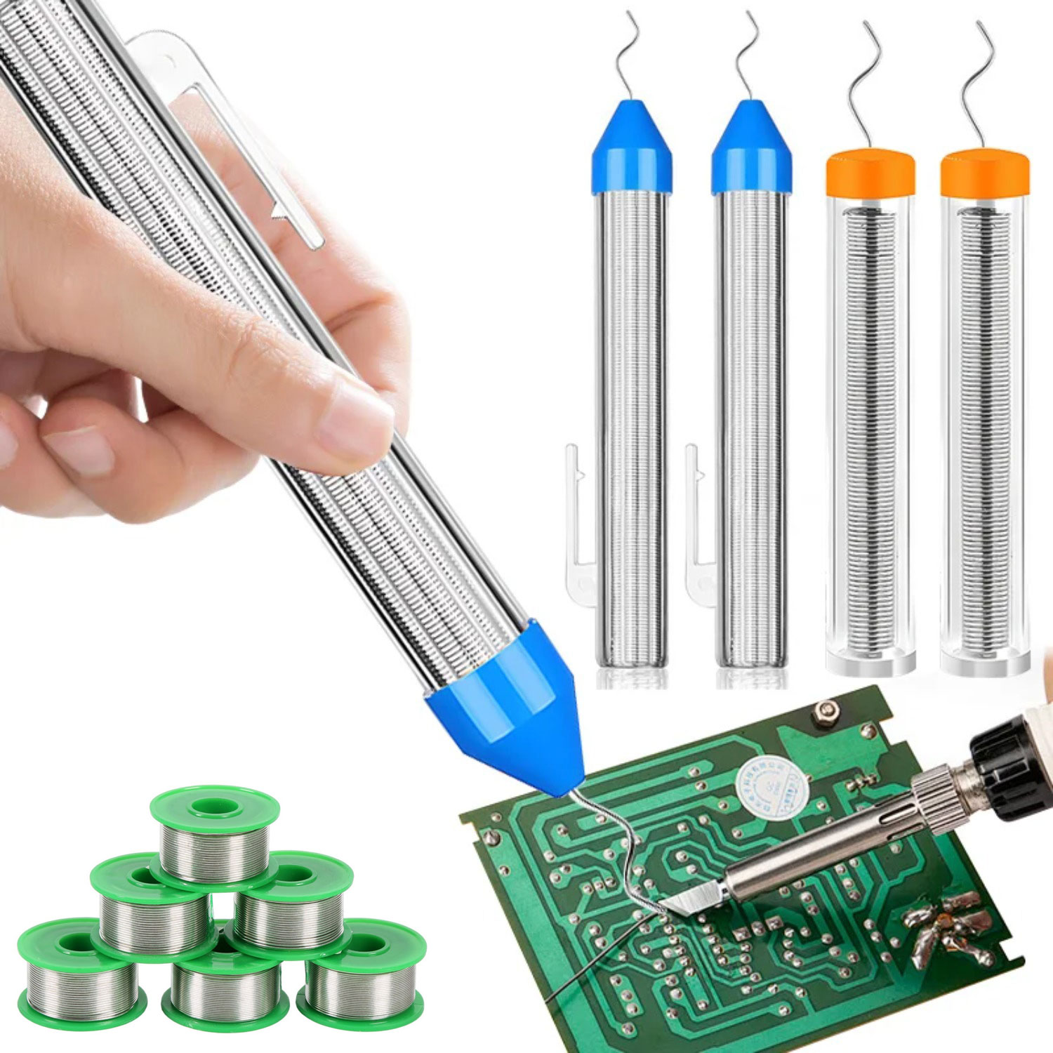 Alambre de soldadura tipo plum - Flux Pen Electronics reseña y precio